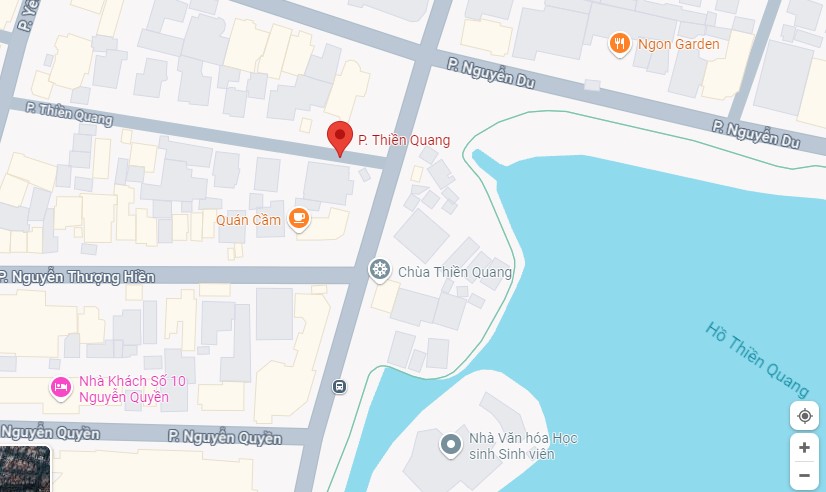 Phố Thiền Quang ở đâu?