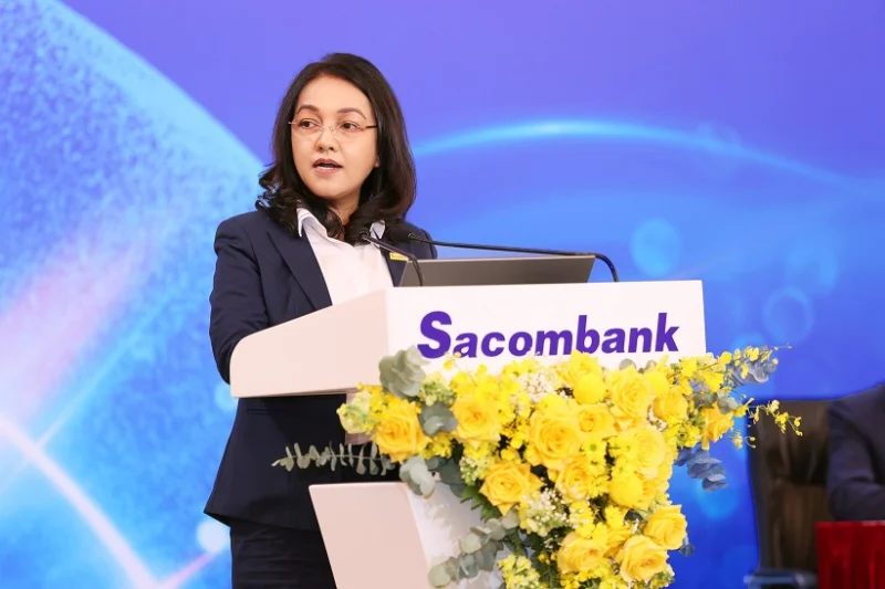 bà Nguyễn Đức Thạch Diễm CEO Sacombank là ai?