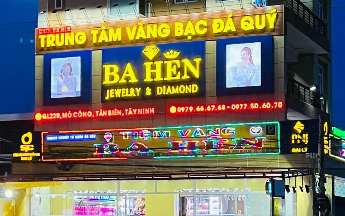 Giá vàng Ba Hên Tây Ninh hôm nay bao nhiêu