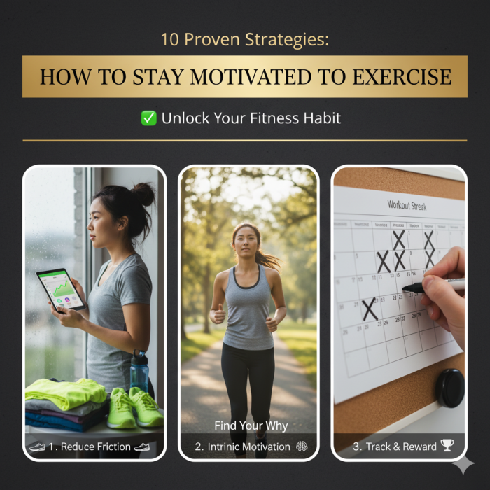 How to Stay Motivated to Exercise