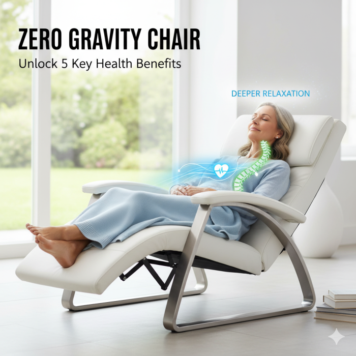 how does a zero gravity chair benefit my health