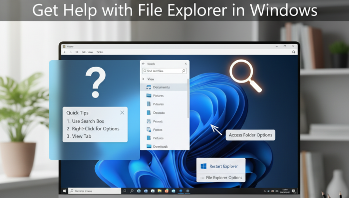 How To Get Help With File Explorer In Windows 11 And 10 How To Get Help With File Explorer In Windows 11 And 10
