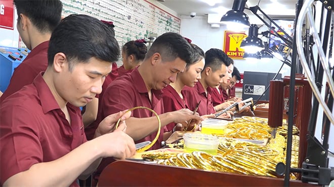 Giá vàng Kim Tín hôm nay