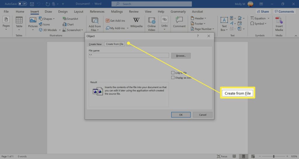 Chuyển đổi file PDF sang Word bằng Microsoft Word