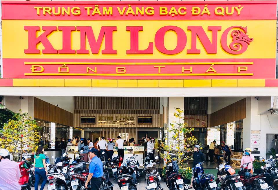 Giá vàng Kim Long Đồng Tháp hôm nay