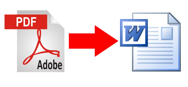 cách chuyển file pdf sang word