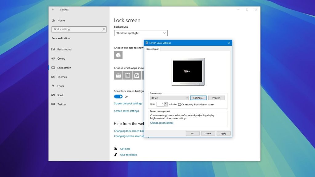 How to enable screen savers on Windows 10 | Windows Central