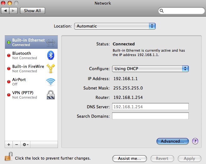 macOS系统下ip地址查询本机的方法