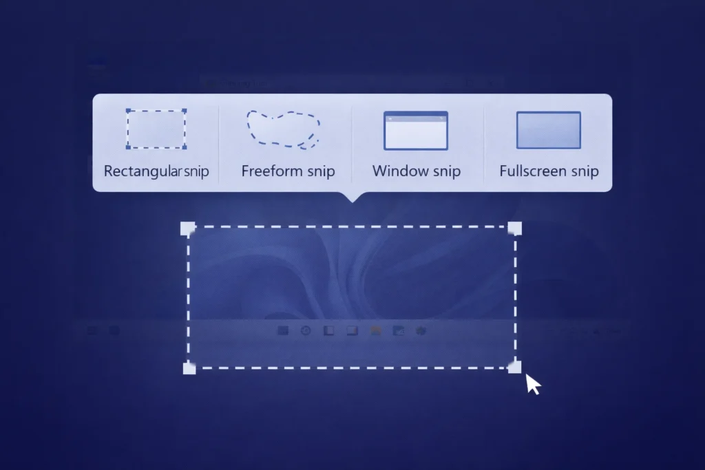 使用自带“截图工具”（Snipping Tool / 剪取工具）
