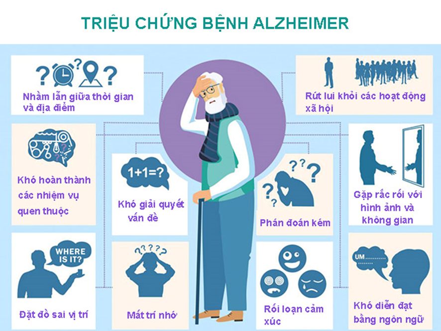 Giảm trí nhớ và bệnh Alzheimer: Nguyên nhân, triệu chứng, điều trị, cách phòng ngừa