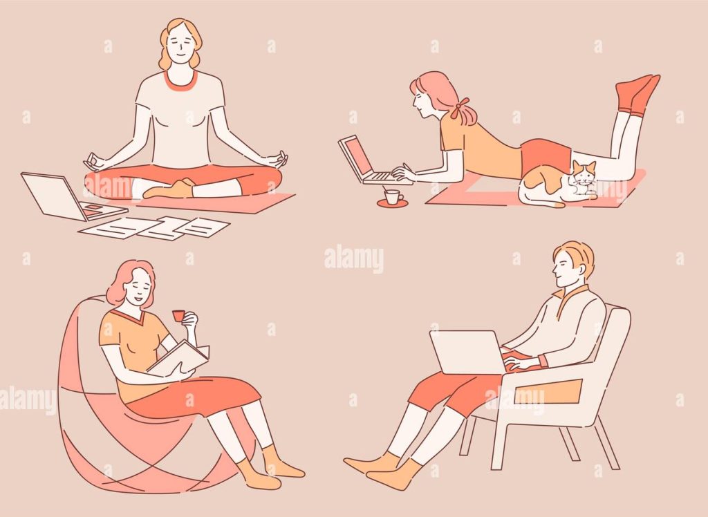Thư giãn, thiền định và nghỉ ngơi – Nền tảng quan trọng để duy trì work-life balance.
