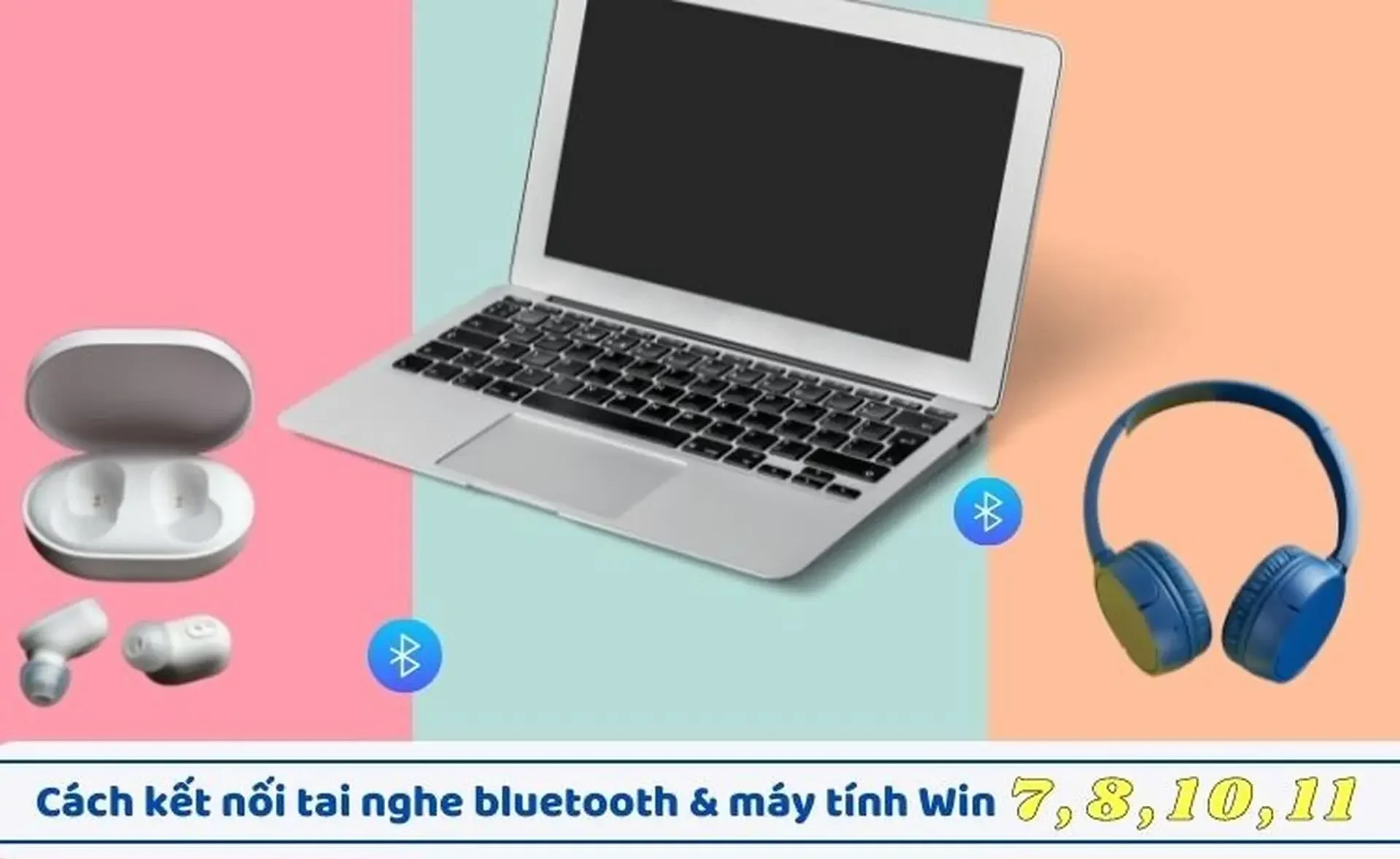 ghép nối lại tai nghe bluetooth cho âm thanh nổi trong windows