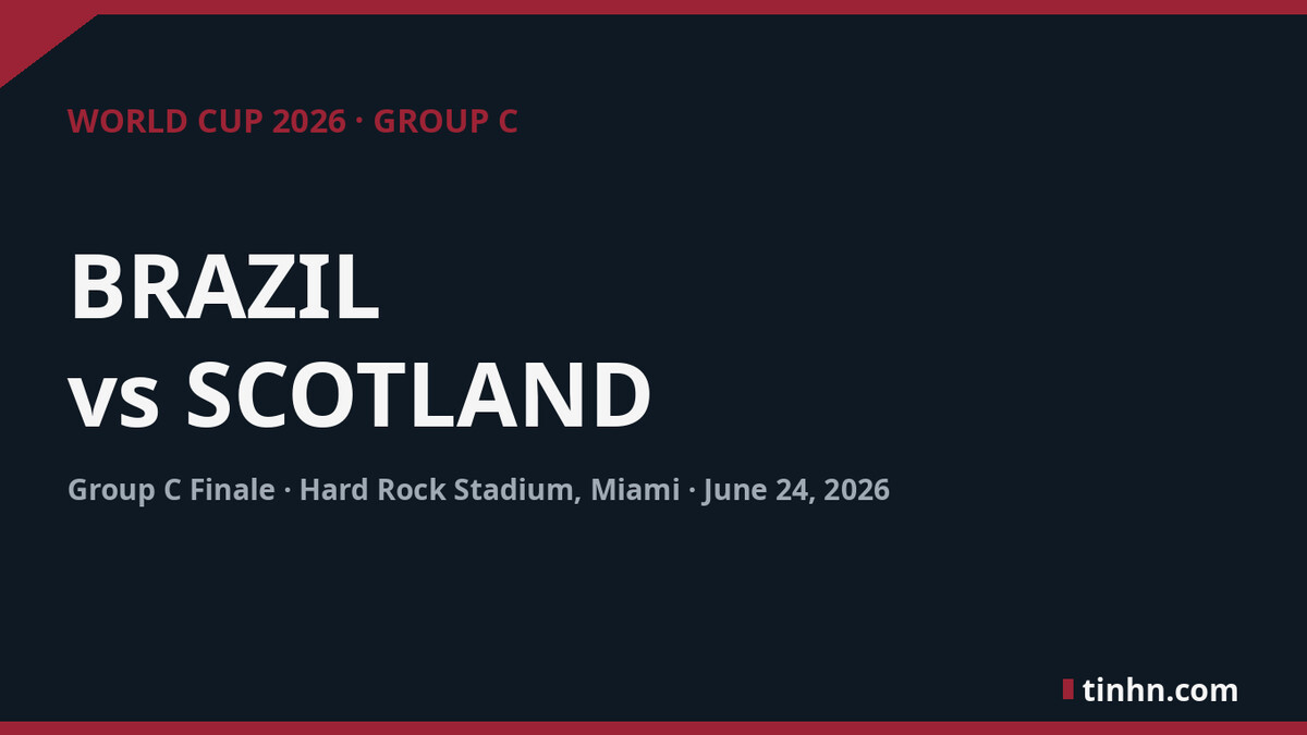 Brazil vs Scotland: World Cup 2026 Group C Decider