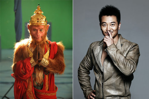 Diễn viên Ngô Việt vào vai Tôn Ngộ Không phiên bản 2011.