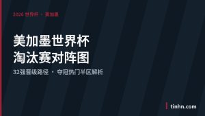 美加墨世界杯淘汰赛对阵图&mdash;&mdash;通往决赛的对阵全解析