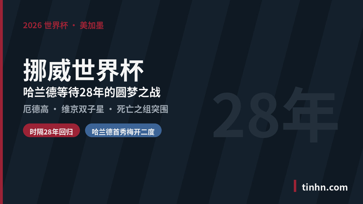 挪威世界杯：哈兰德等待28年的圆梦之战