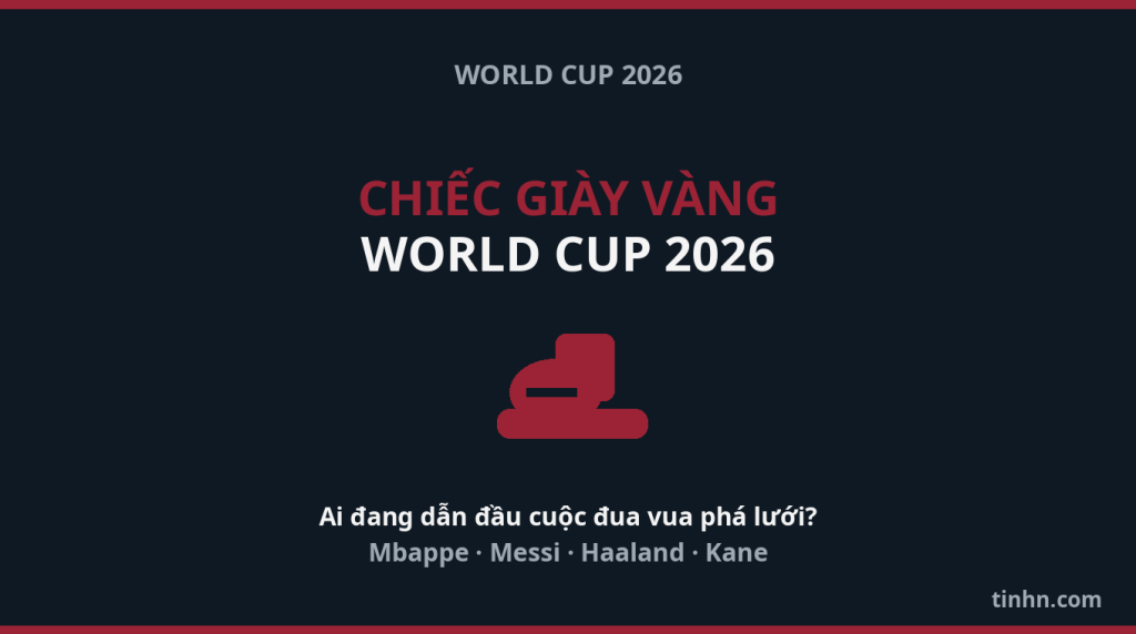 Chiếc gi&agrave;y v&agrave;ng World Cup 2026: Ai đang dẫn đầu, ai sẽ đăng quang?