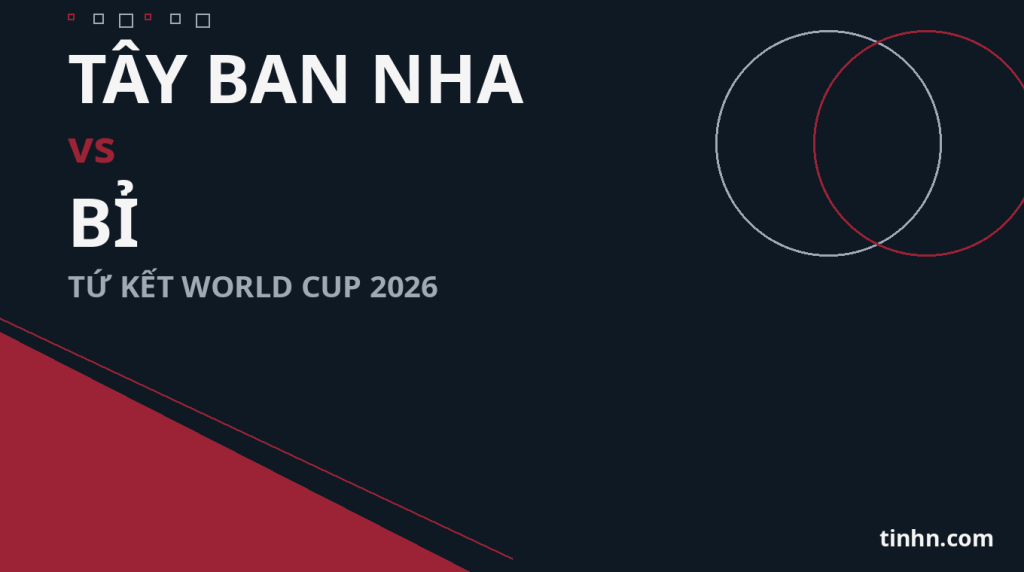 Tây Ban Nha vs Bỉ: Nhận định, dự đoán tỉ số tứ kết WC 2026