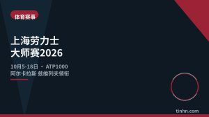 上海劳力士大师赛2026几何风格插画