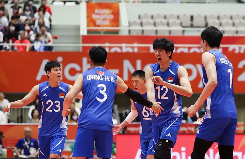 排球直播：中国男排3-0横扫泰国男排 成功晋级亚运会4强