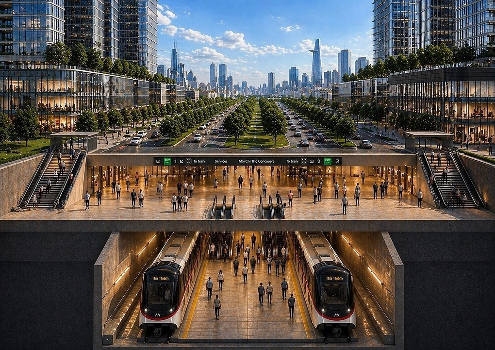 Tàu điện Thủ Thiêm – Long Thành: Tuyến metro kết nối TP.HCM với sân bay Long Thành – Cập nhật 2026