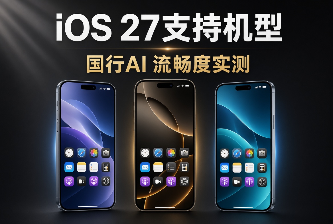 iOS 27支持机型全名单：九大看点、国行AI与流畅度实测