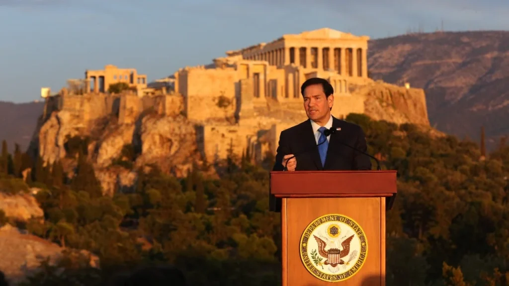 Bài phát biểu của Marco Rubio tại Athens, Hy Lạp, ngày 7 tháng 10 năm 2026.