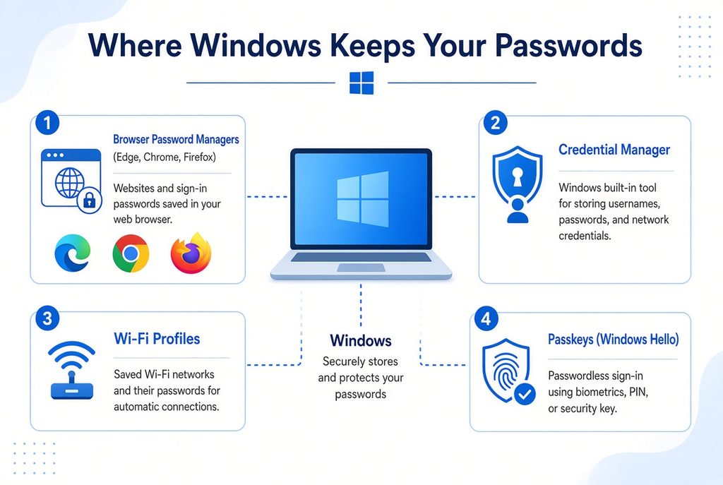 Where Windows keeps your passwords