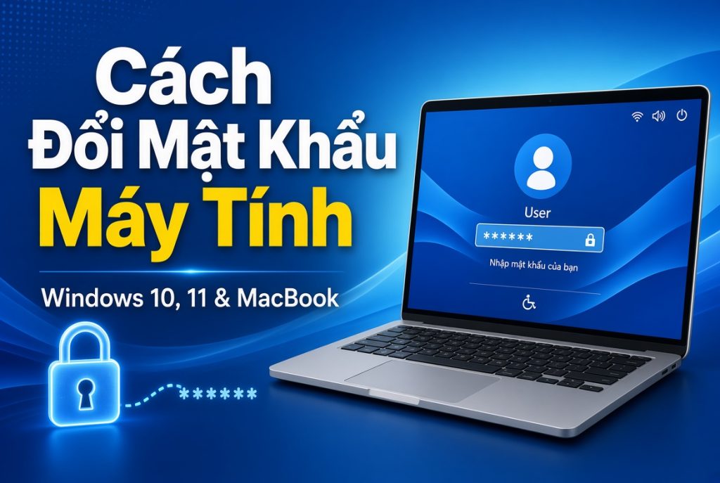 Cách Đổi Mật Khẩu Máy Tính Và Cài Mật Khẩu Máy Tính Trên Windows 10, 11